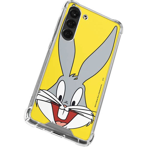 Looney Tunes Bugs Bunny Zoomed In Galaxy S24 FE Clear Case